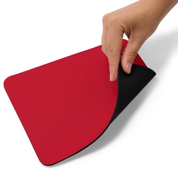 Red Mouse pad (Customizable) - Picture 1 of 1